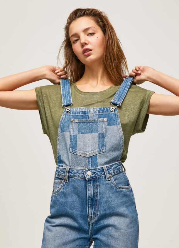 Overall aus Baumwolldenim Frauen Pepe Jeans Denim 84XH6T98