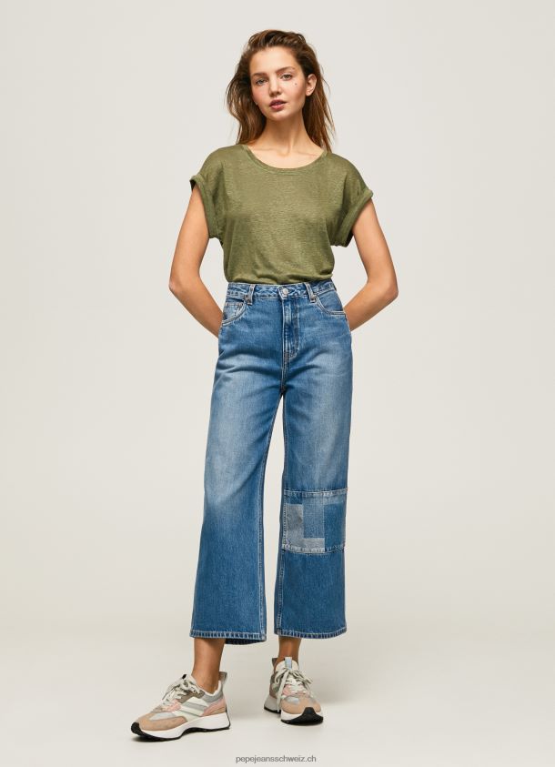 Overall aus Baumwolldenim Frauen Pepe Jeans Denim 84XH6T98