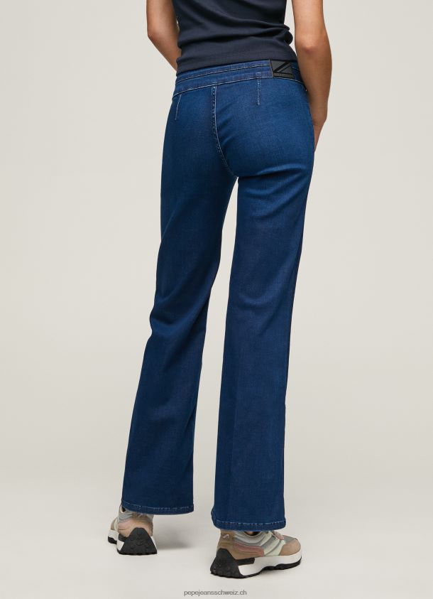 Willa Jeans mit ausgestellter Passform und hoher Taille Frauen Pepe Jeans Denim 84XH6T62