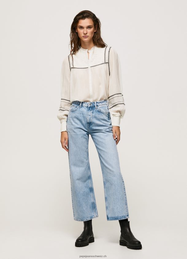 lexa himmelhohe taillenjeans mit weiter passform Frauen Pepe Jeans Denim 84XH6T78