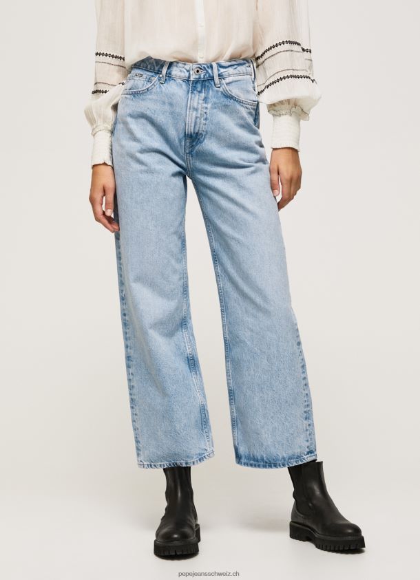 lexa himmelhohe taillenjeans mit weiter passform Frauen Pepe Jeans Denim 84XH6T78