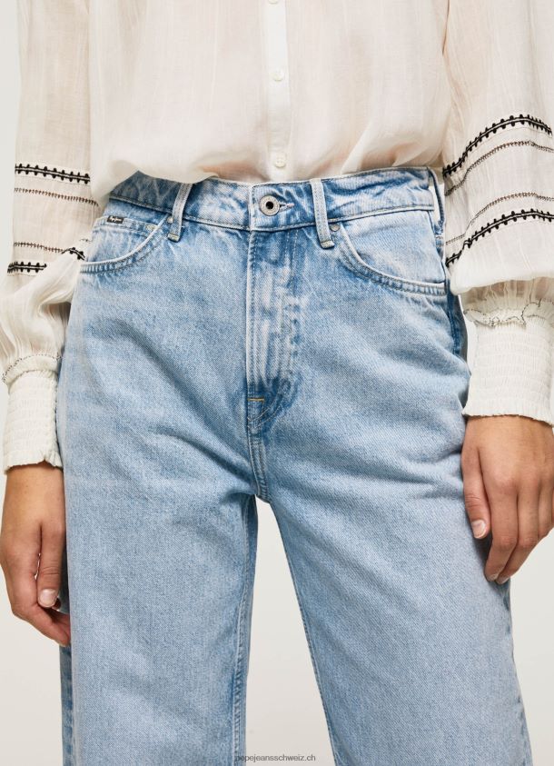 lexa himmelhohe taillenjeans mit weiter passform Frauen Pepe Jeans Denim 84XH6T78
