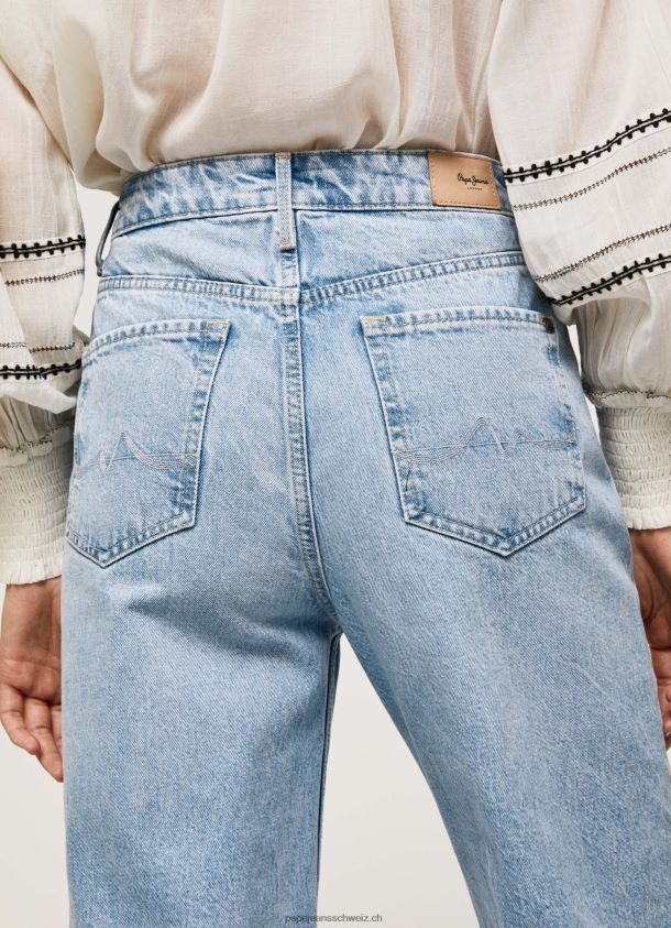 lexa himmelhohe taillenjeans mit weiter passform Frauen Pepe Jeans Denim 84XH6T78