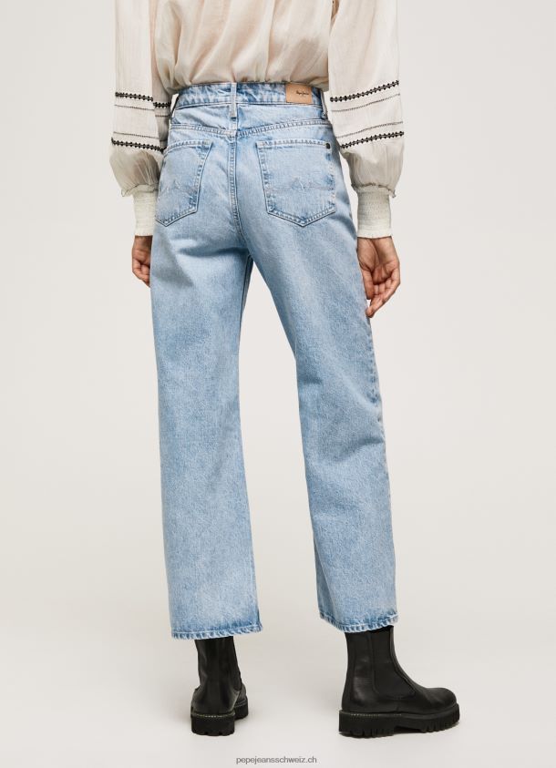 lexa himmelhohe taillenjeans mit weiter passform Frauen Pepe Jeans Denim 84XH6T78