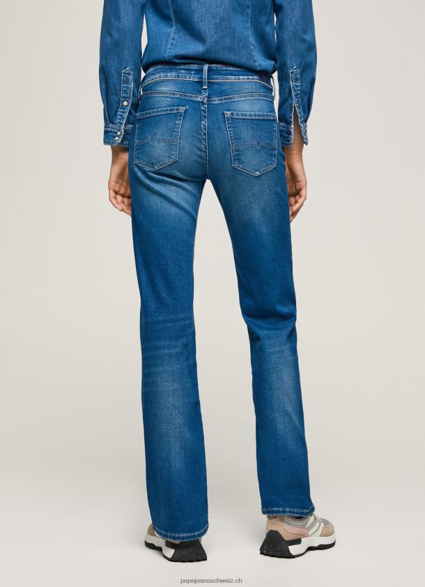 Aubrey Slim-Fit-Jeans mit mittelhohem Bund Frauen Pepe Jeans Denim 84XH6T68