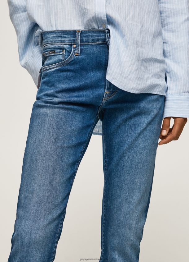 Grace Slim-Fit-Jeans mit hoher Taille Frauen Pepe Jeans Denim 84XH6T70