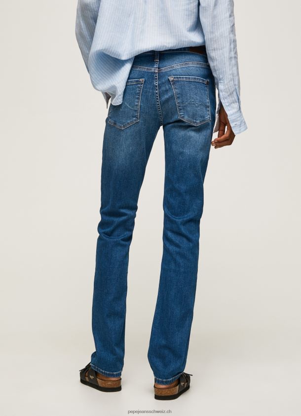 Grace Slim-Fit-Jeans mit hoher Taille Frauen Pepe Jeans Denim 84XH6T70
