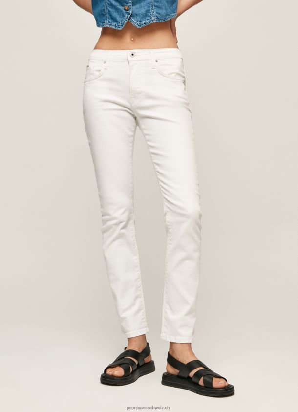 Grace Slim-Fit-Jeans mit hoher Taille Frauen Pepe Jeans Denim 84XH6T76