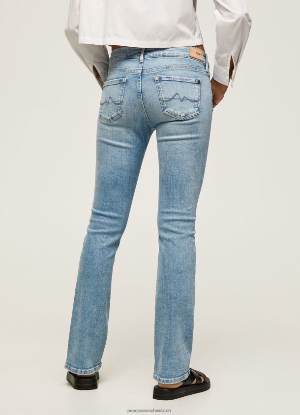Piccadilly Slim-Fit-Jeans mit mittelhohem Bund Frauen Pepe Jeans Denim 84XH6T72