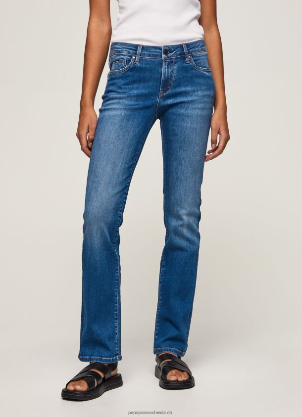 Piccadilly Slim-Fit-Jeans mit mittelhohem Bund Frauen Pepe Jeans Denim 84XH6T75