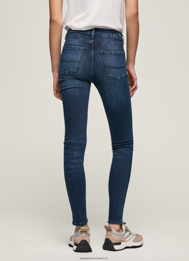 Regent Skinny-Fit-Jeans mit hoher Taille Frauen Pepe Jeans Denim 84XH6T45
