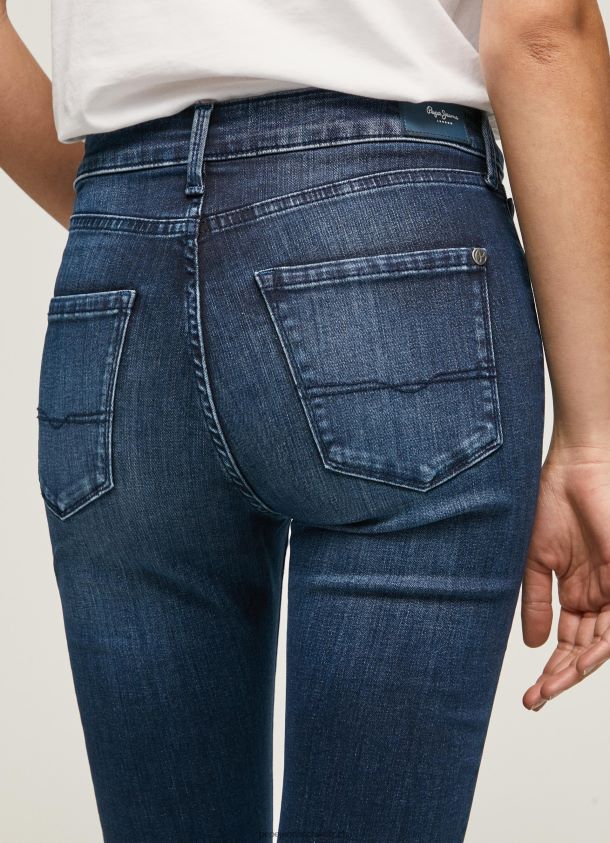Regent Skinny-Fit-Jeans mit hoher Taille Frauen Pepe Jeans Denim 84XH6T45