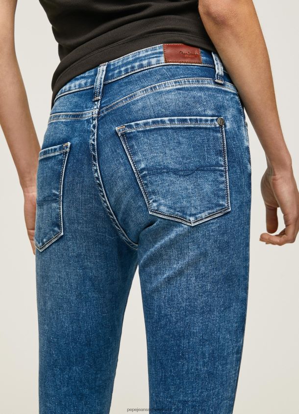 Regent Skinny-Fit-Jeans mit hoher Taille Frauen Pepe Jeans Denim 84XH6T46