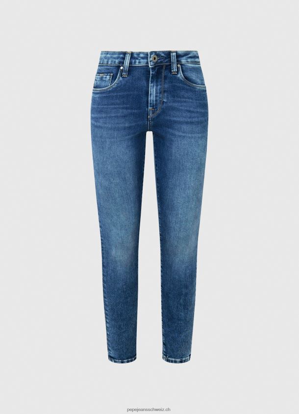 Regent Skinny-Fit-Jeans mit hoher Taille Frauen Pepe Jeans Denim 84XH6T46