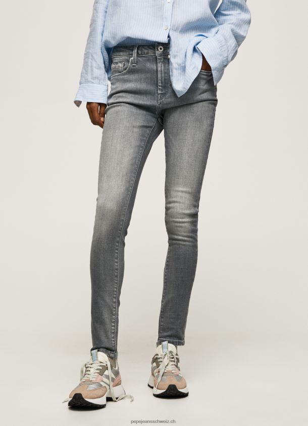 Regent Skinny-Fit-Jeans mit hoher Taille Frauen Pepe Jeans Denim 84XH6T47