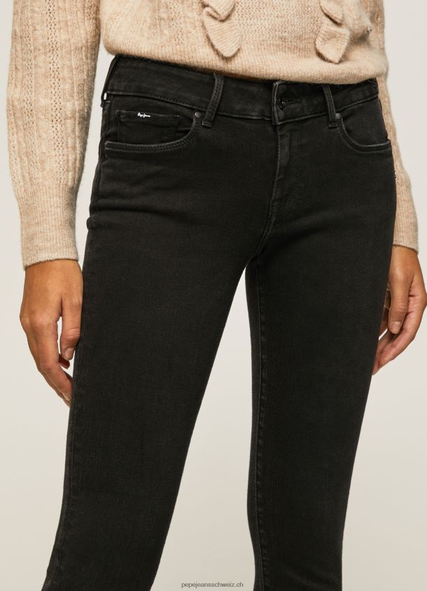 Soho schmal geschnittene Jeans mit mittlerer Taille Frauen Pepe Jeans Denim 84XH6T56