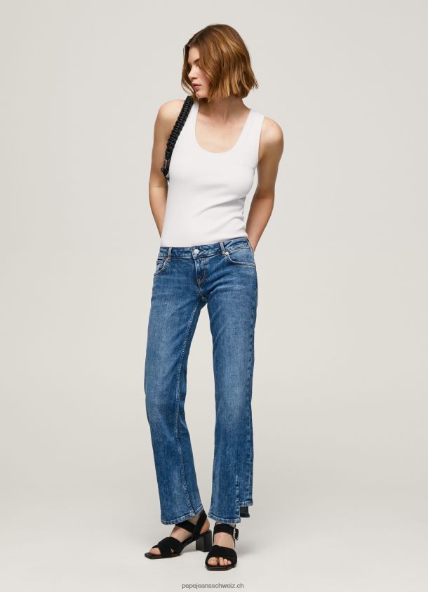 Alex Low Rise Straight Fit Jeans Frauen Pepe Jeans Denim 84XH6T24