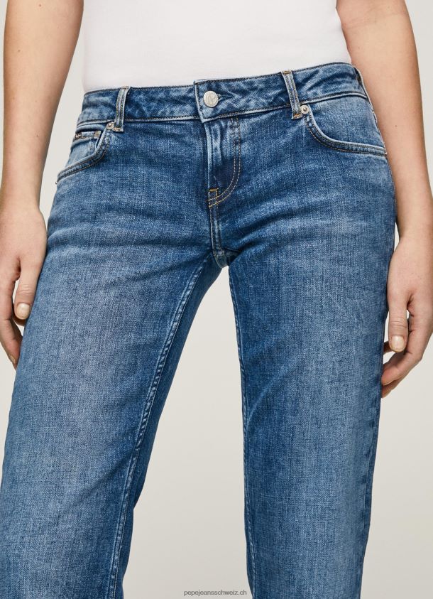 Alex Low Rise Straight Fit Jeans Frauen Pepe Jeans Denim 84XH6T24