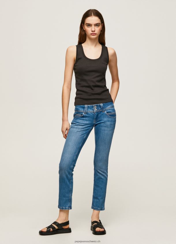 Venus Regular Fit Jeans mit niedriger Taille Frauen Pepe Jeans Denim 84XH6T33
