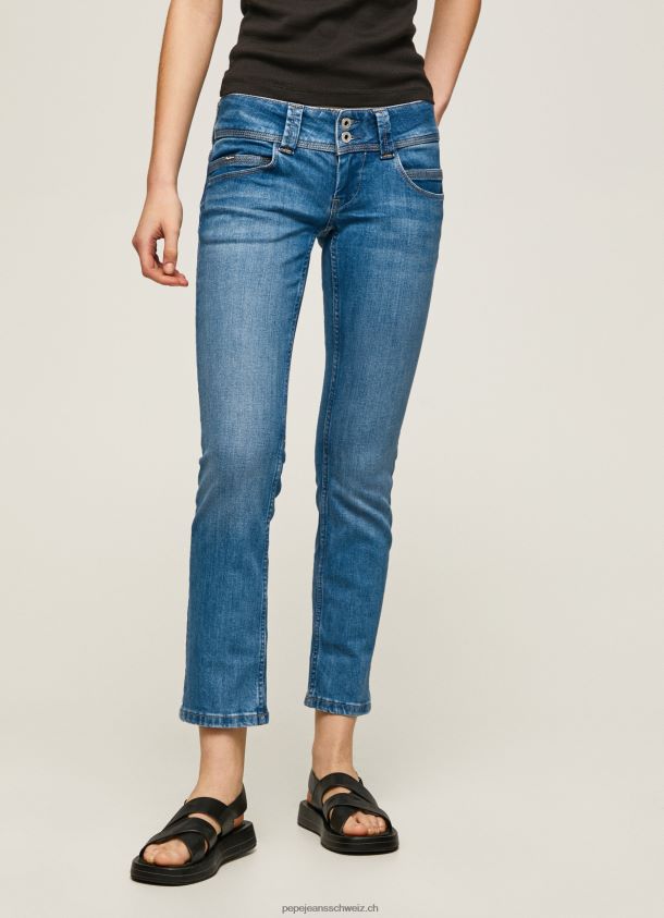 Venus Regular Fit Jeans mit niedriger Taille Frauen Pepe Jeans Denim 84XH6T33
