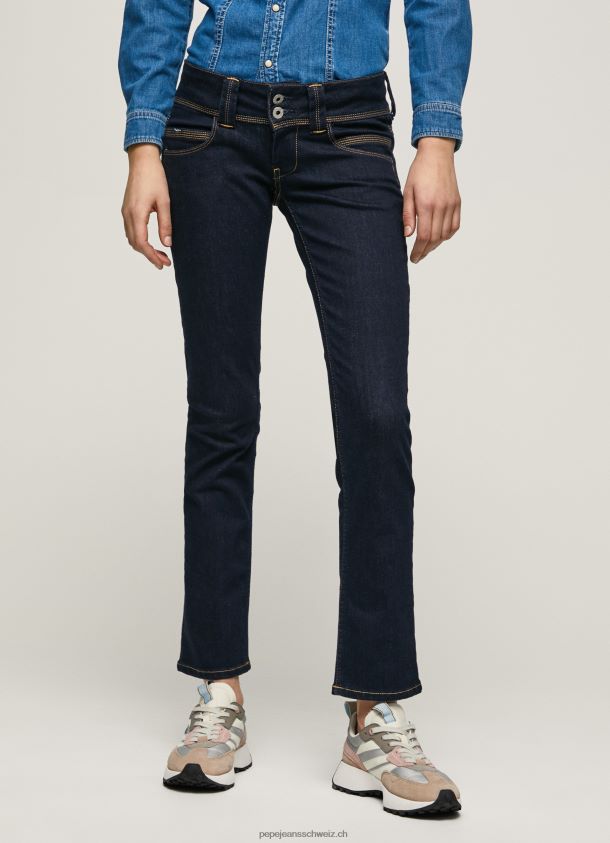 Venus gerade geschnittene Jeans mit niedriger Taille Frauen Pepe Jeans Denim 84XH6T37