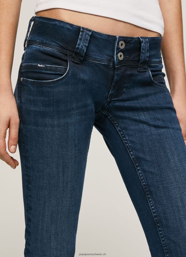 Venus gerade geschnittene Jeans mit niedriger Taille Frauen Pepe Jeans Denim 84XH6T3