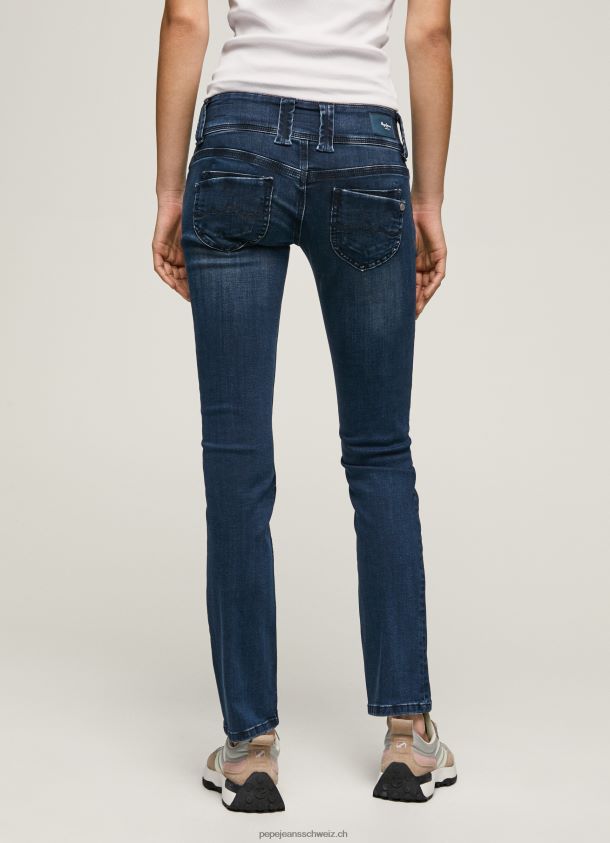 Venus gerade geschnittene Jeans mit niedriger Taille Frauen Pepe Jeans Denim 84XH6T3