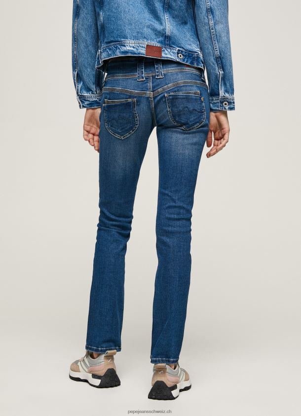 Venus gerade geschnittene Jeans mit niedriger Taille Frauen Pepe Jeans Denim 84XH6T5