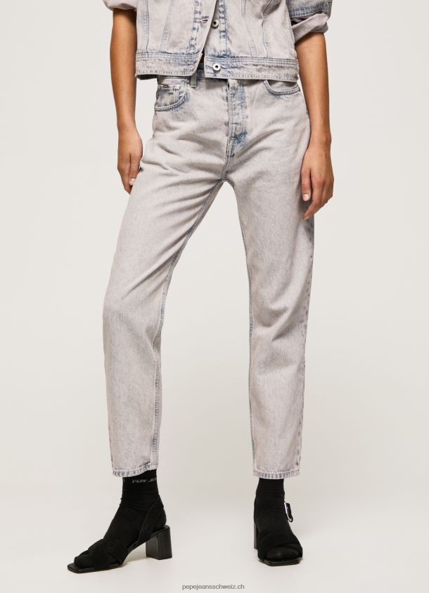 celyn normal geschnittene jeans mit hoher taille Frauen Pepe Jeans Denim 84XH6T17