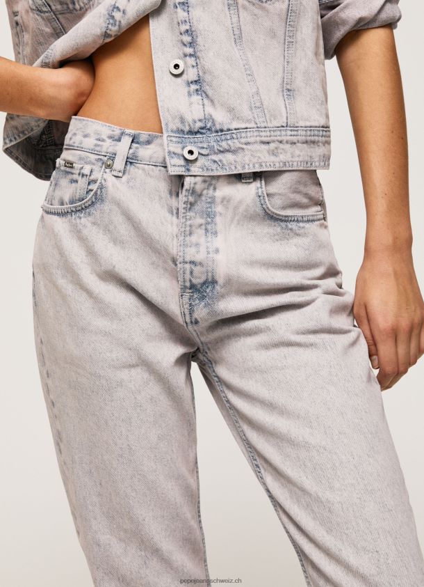 celyn normal geschnittene jeans mit hoher taille Frauen Pepe Jeans Denim 84XH6T17
