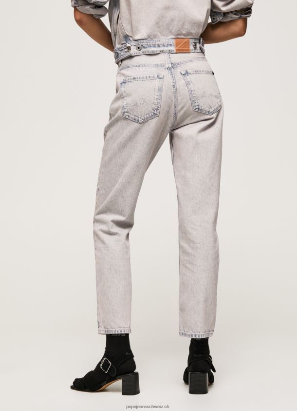 celyn normal geschnittene jeans mit hoher taille Frauen Pepe Jeans Denim 84XH6T17