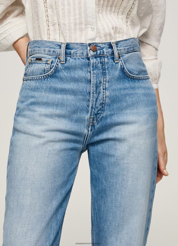 celyn normal geschnittene jeans mit hoher taille Frauen Pepe Jeans Denim 84XH6T25