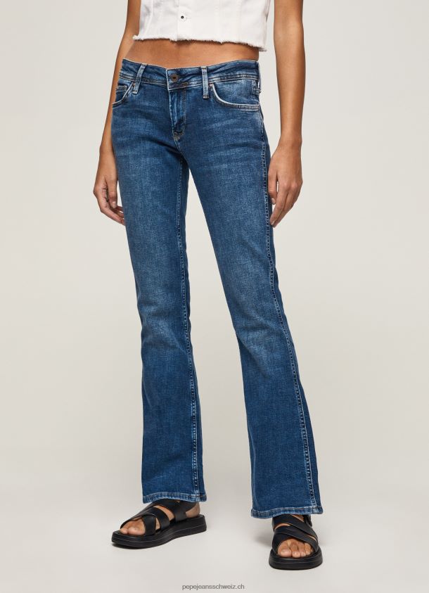 neue pimlico normal geschnittene jeans mit mittlerer taille Frauen Pepe Jeans Denim 84XH6T36