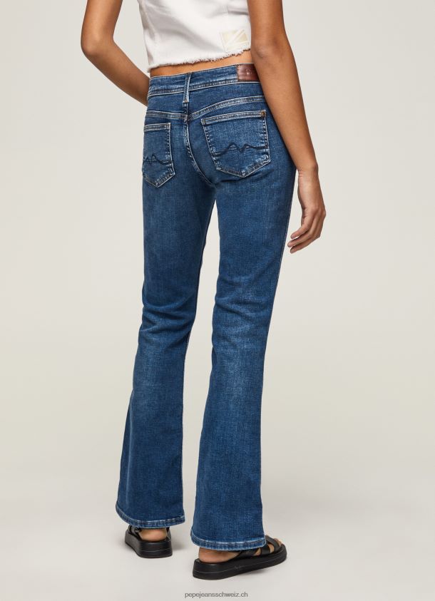 neue pimlico normal geschnittene jeans mit mittlerer taille Frauen Pepe Jeans Denim 84XH6T36