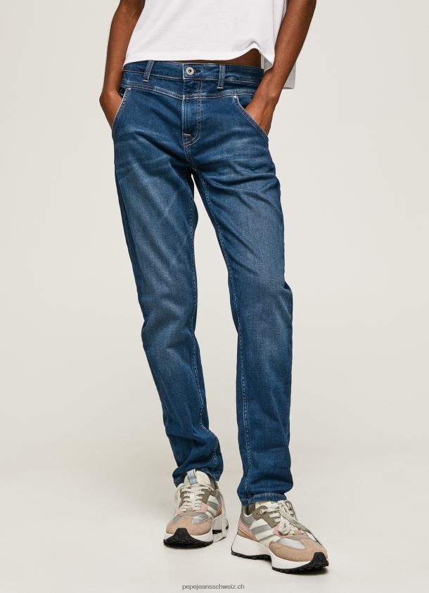Carey Jeans mit lockerer Passform und mittelhohem Bund Frauen Pepe Jeans Denim 84XH6T86