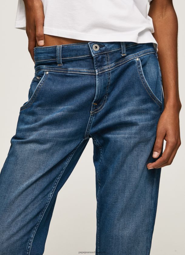 Carey Jeans mit lockerer Passform und mittelhohem Bund Frauen Pepe Jeans Denim 84XH6T86
