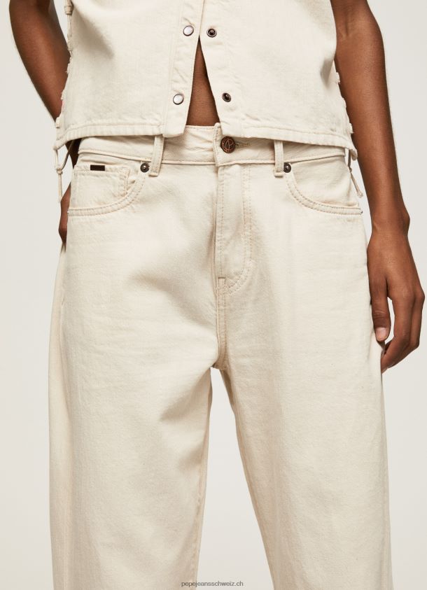 Mayfair Jeans mit lockerer Passform und mittelhohem Bund Frauen Pepe Jeans Denim 84XH6T89