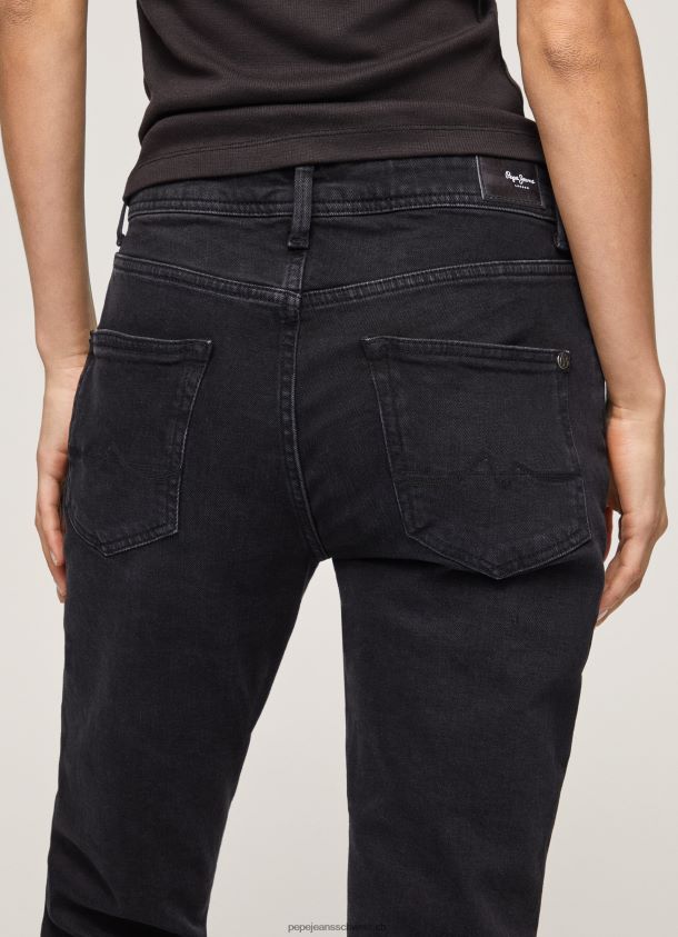 Violette, locker sitzende, hoch taillierte Jeans Frauen Pepe Jeans Denim 84XH6T92