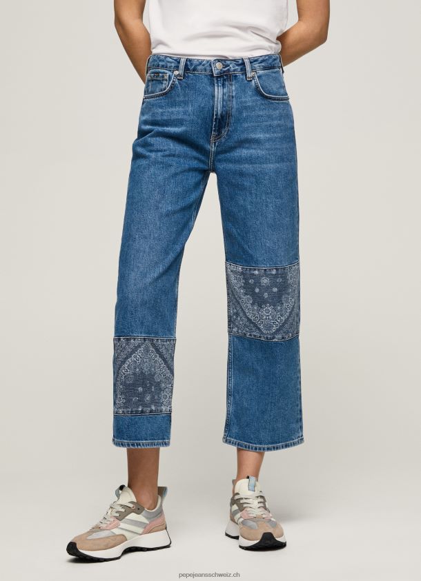 ani locker geschnittene mittelhohe Jeans Frauen Pepe Jeans Denim 84XH6T87