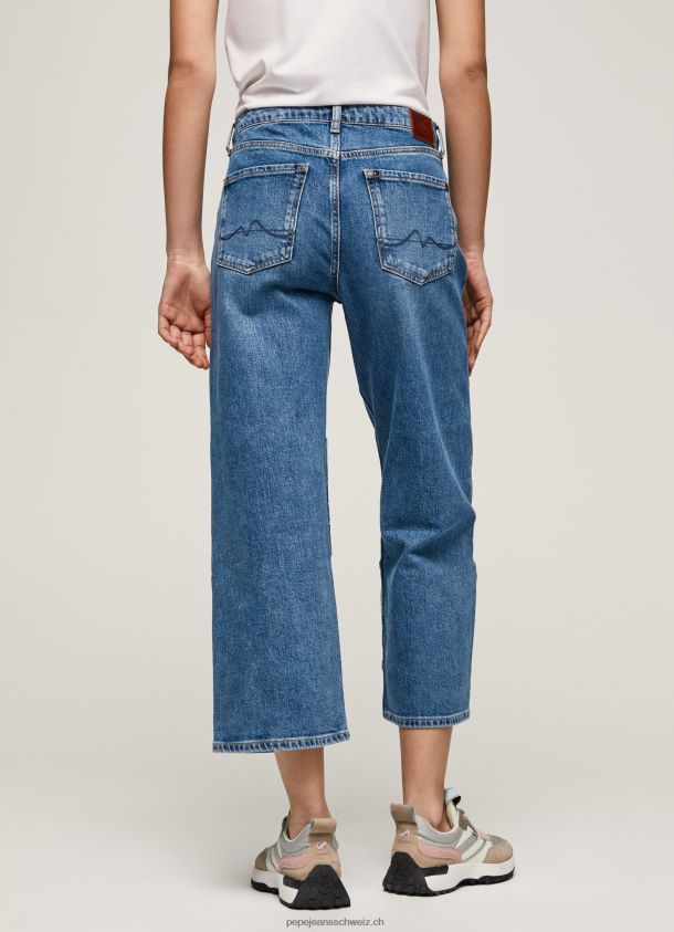ani locker geschnittene mittelhohe Jeans Frauen Pepe Jeans Denim 84XH6T87
