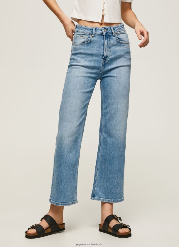 lexa himmelhohe taillenjeans mit weiter passform Frauen Pepe Jeans Denim 84XH6T90
