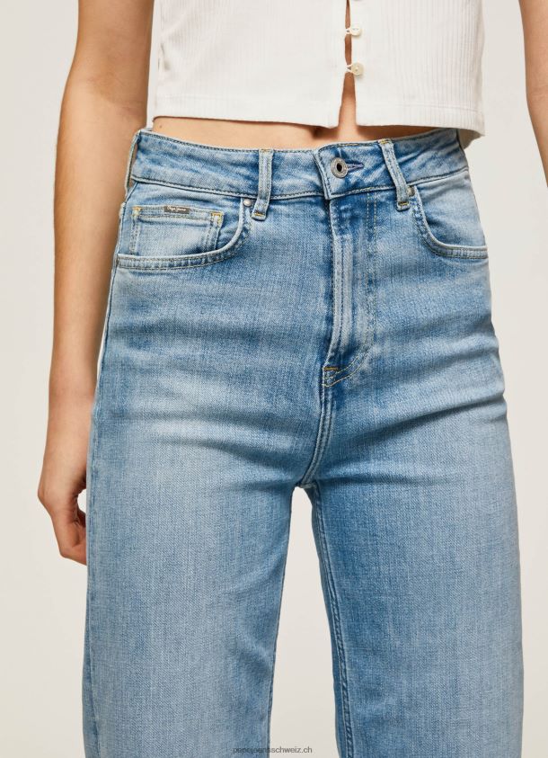 lexa himmelhohe taillenjeans mit weiter passform Frauen Pepe Jeans Denim 84XH6T90