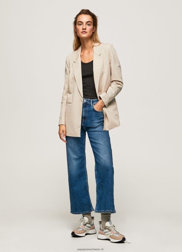 lexa himmelhohe taillenjeans mit weiter passform Frauen Pepe Jeans Denim 84XH6T91