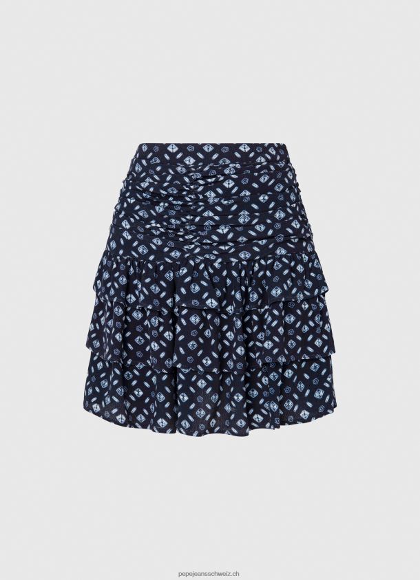 Kurzer Rock mit geometrischem Print Frauen Pepe Jeans multi 84XH6T497
