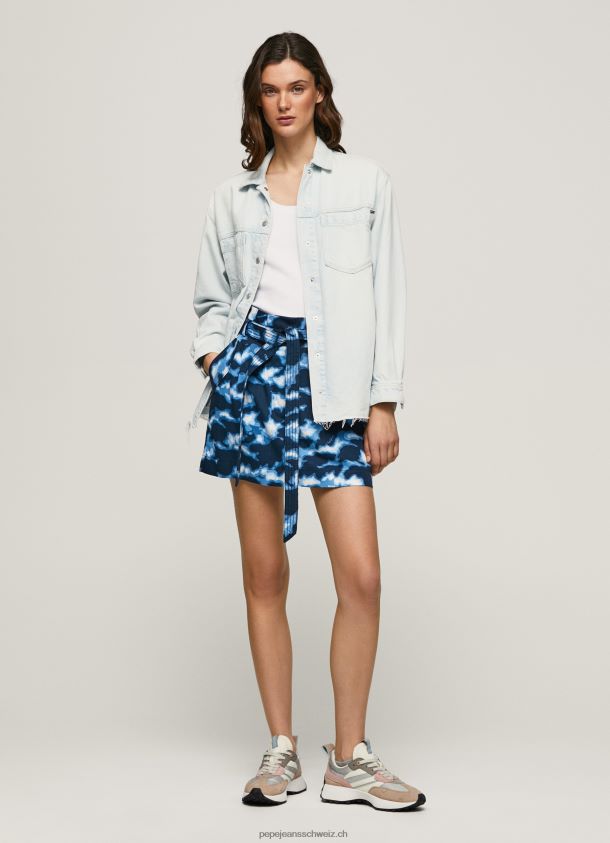 Minirock mit Tarnmuster Frauen Pepe Jeans multi 84XH6T500