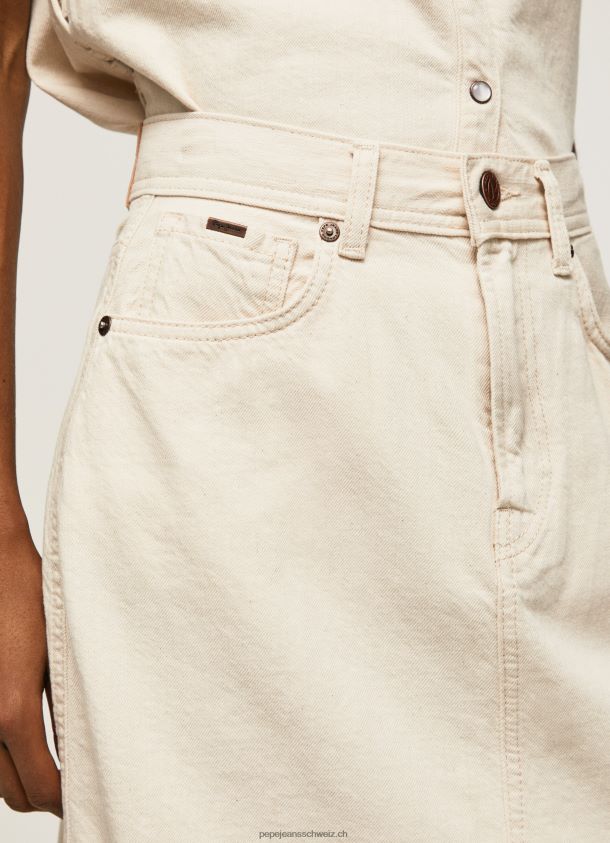 normal geschnittener Jeansrock Frauen Pepe Jeans Denim 84XH6T474