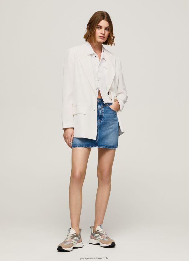 normal geschnittener Jeansrock Frauen Pepe Jeans Denim 84XH6T495