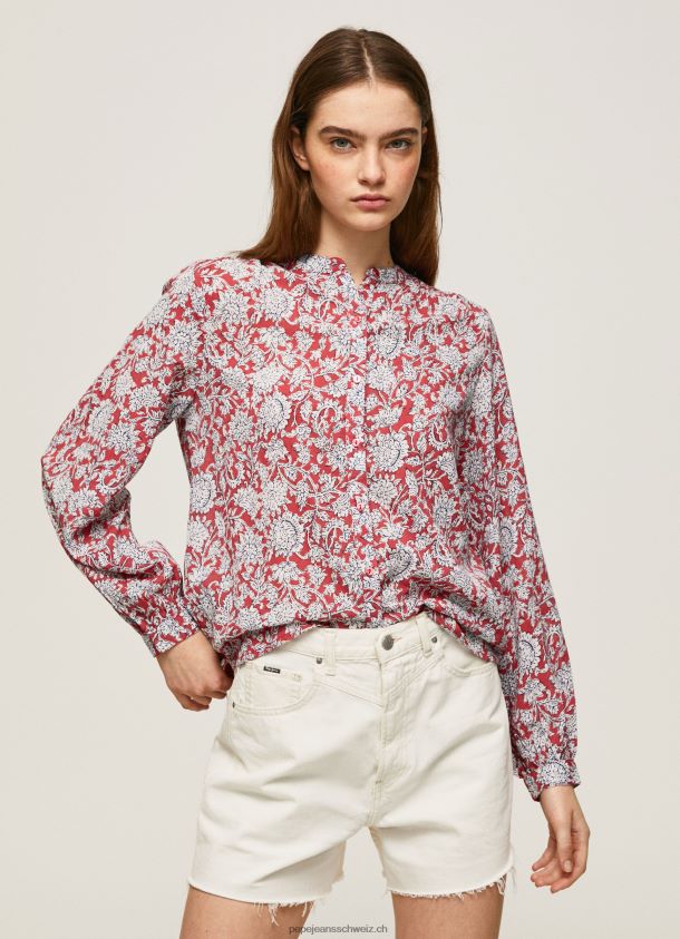 Bluse mit Blumendruck Frauen Pepe Jeans multi 84XH6T373