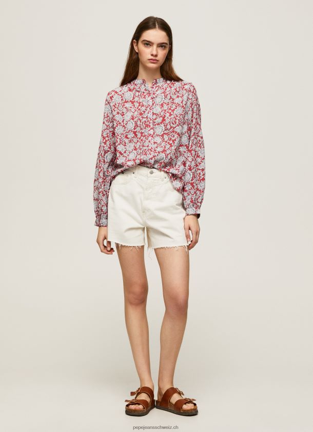 Bluse mit Blumendruck Frauen Pepe Jeans multi 84XH6T373