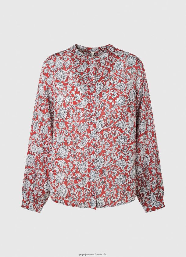 Bluse mit Blumendruck Frauen Pepe Jeans multi 84XH6T373